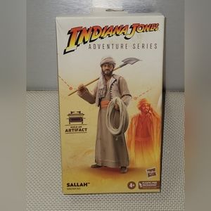 HASBRO INDIANA JONES ADVENTURE SERIES 6" SALLAH ACTION FIGURE UNOPENED